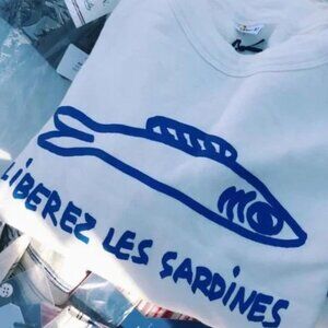 Clare V Free The Sardines Sweatshirt (M)